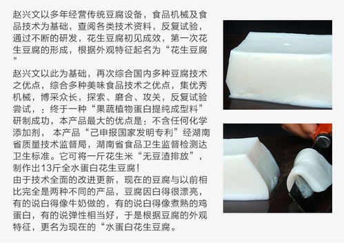 遼寧正宗水蛋白花生豆腐 長(zhǎng)沙春飛食品科技公司的技術(shù)開發(fā)與高清視覺呈現(xiàn)